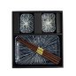 Preview: TDS, Sushi Set, Blue Tokusa, Giftset with Chopsticks, 6-piece set, Item No. 33846