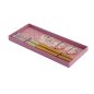 Preview: TDS, Chopstick Set, Pink Flower, with chopstick rests, 2 pair, Item No. 33921