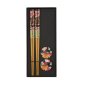 Preview: TDS, Chopstick Set, Flower, with chopstick rests, 2 pair, Item No. 33923