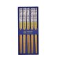 Preview: TDS, Chopstick Gift Set, Neko Cat Blue, 5 pair, Item No. 33936