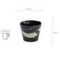 Preview: TDS, Soba Cup, Kawaii, Black Whale, Ø 8.6x6.9cm 210ml  - Item No. 33945