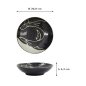 Preview: Pasta Plate Kawaii Black Whale, Porcelain, Ø 20.8 cm, 650 ml, Item No. 33950