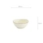 Preview: TDS, Sauce Bowl, Shirogesho, Ø 9 x 4.2 cm 130 ml, Beige - Item No. 33959