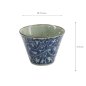 Preview: TDS, Mashiko Espresso Cup, Karakusa, Ø 7.5x5.3 cm, Blue, Item No. 34017