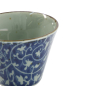 Preview: TDS, Mashiko Espresso Cup, Karakusa, Ø 7.5x5.3 cm, Blue, Item No. 34017