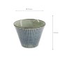 Preview: TDS, Mashiko Espresso-Tasse, Tokusa, Ø 7,5x5,3 cm, Blau, Art.-Nr. 34019