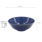 Preview: TDS, Ramen Schale, Deep Blue, Ø 21x7,8cm, 1000ml- Art Nr. 34064