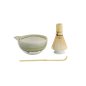 Preview: TDS, Matcha Schale Geschenkset, 4-tlg., 14,5 x 6,5 cm, Sasa Green, Art.-Nr. 34079