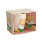 Preview: TDS, Kawaii Mug with Giftbox, Shiba, Pink, Ø 8.5x10.2cm 340ml, Item No. 34120