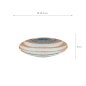 Preview: TDS, Suisho-Teller, Aka-cha, Ø 19,5 x 3 cm, Braun, Art.-Nr. 34249
