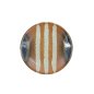 Preview: TDS, Suisho Plate, Aka-cha, Ø 26x3.4cm, Brown, Item No. 34250