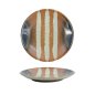 Preview: TDS, Suisho Plate, Aka-cha, Ø 26x3.4cm, Brown, Item No. 34250