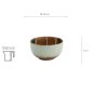 Preview: TDS, Suisho Bowl, Aka-cha, Ø 13 x 7 cm 550 ml, Brown, Item No. 34252