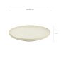 Preview: TDS, Plate, Umizuna Beige, Ø 15.3x2cm, Item No. 34286