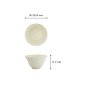 Preview: Rice Bowl Umizuna Beige, Porcelain, Ø 12.9 cm, Item No. 34290