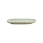 Preview: Ovaler Teller Minto Green, Porzellan, 24 × 16 × 2 cm, Art.-Nr. 34295