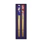 Preview: TDS, 2 Paar Essstäbchen, Red & Blue Flower, 22,5 cm, Art.-Nr. 4236