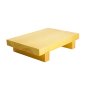 Preview: Sushi Cutting Board Geta Brown, Pine Wood, 27 × 18 × 6 cm, Item No. 4239