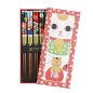 Preview: Lucky Cats 5 Paar Essstäbchen bei Tokyo Design Studio