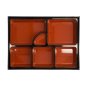 Preview: Bento Box Red, Black, ABS Lacquerware, 35 × 26 cm, Item No. 4655