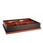 Preview: Bento Box Red, Black, ABS Lacquerware, 35 × 26 cm, Item No. 4655