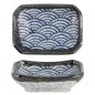 Preview: TDS, Sushi Set,  Aisai Seigaiha, 3pcs, Item No. 501843