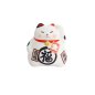 Preview: Lucky Cat White, Earthenware, 9 cm
