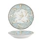 Preview: Plate Crane Light Blue, Porcelain, &Oslash; 22 cm