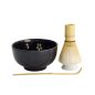Preview: TDS, Matcha Schale Geschenkset, 4-tlg., 12,7x7cm, Sakura Black, Art.-Nr. 617416