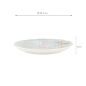 Preview: TDS, Plate, Fujisakura, Ø 24.7 x 3 cm, Grey - Item No. 617508