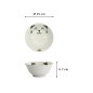 Preview: Reisschale Kawaii Cat Neko Weiß, Porzellan, 500 ml, Art.-Nr. 617591