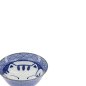 Preview: Tayo-Schale Kawaii Lucky Cat Neko Seikaiha-Neko Blue, Porzellan, 550 ml, Art.-Nr. 617607