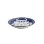 Preview: TDS, Saucenschale, Kawaii Lucky Cat Neko, Seikaiha-Neko Blue, Ø 12x2cm - Art Nr. 617652
