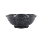 Preview: TDS, Ramen Bowl, Kuromonyo Hana Kikko, Ø 20.5x8 cm, 1200 ml, Item No. 617959