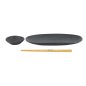 Preview: TDS, Sushi Set, Onyx Noir, Giftset, 2-piece set with Chopsticks, Item No. 619465