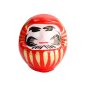 Preview: Daruma Red, Papier-mâché, 9 cm