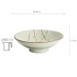 Preview: TDS, Schale, Soshun Matte, Ø 24 cm, Art.-Nr. 7031