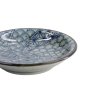 Preview: Sauce Bowl Mashiko Blue, White, Porcelain, Ø 9.5 cm, Height 2 cm, Item No. 7291