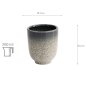 Preview: TDS, Tea Cup, Tajimi, 170ml, Item No. 7996