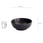 Preview: TDS, Saucenschale, Melamine, Ø 9.8x3.8cm, 150ml, Art.-Nr. 8020