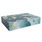 Preview: Sushi-Set Glassy Turquoise Schwarz, 8-tlg., Steinzeug, Art.-Nr. 8154