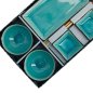 Preview: TDS, Sushi Set, Glassy Turquoise, 8pcs, Item No. 8154