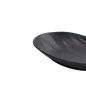 Preview: Sushi Plate Zen Black, Melamine, 23 × 14.5 × 3.5 cm, Item No. 8559