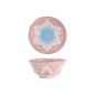 Preview: Reisschale Lily Flower Oriental HB Mixed Bowls Rot, Porzellan, 550 ml