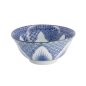 Preview: TDS, Bowl, Lily Flower Oriental HB, Mixed Bowls, Blue, Ø 14.8x6.8 cm 550ml - Item No: 8968