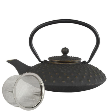 iron cast teapot, Kambin, 0.8 ltr., different colours available, item no. K08