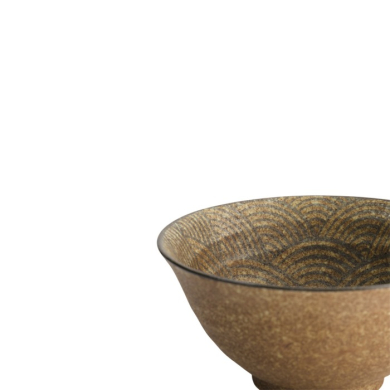 Noodle Bowl Mino Yaki, Stoneware, 1.4 L, Item No. 14453