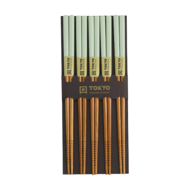 Bamboo Mint Chopstick Set at Tokyo Design Studio