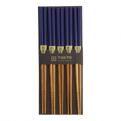 Bamboo Blue Chopstick Set at Tokyo Design Studio 