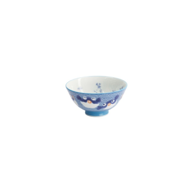 Schale Kawaii Fisch Blau, Porzellan, 300 ml, Art.-Nr. 14970